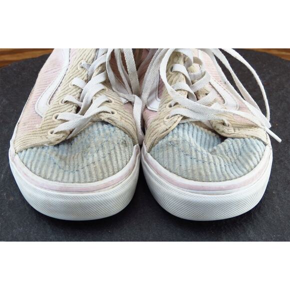 VANS Youth Boys Shoes Sz 4‎ M Pink Synthetic Skateboarding - Picture 2 of 7